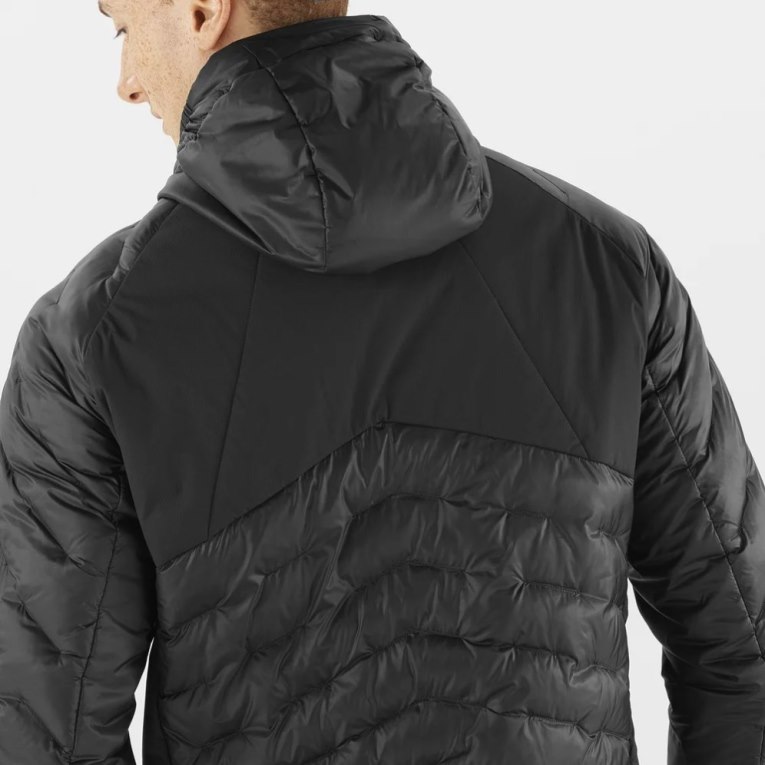 Jaquetas Isoladas Salomon Outline Primaloft Masculino Pretas | PT U45831